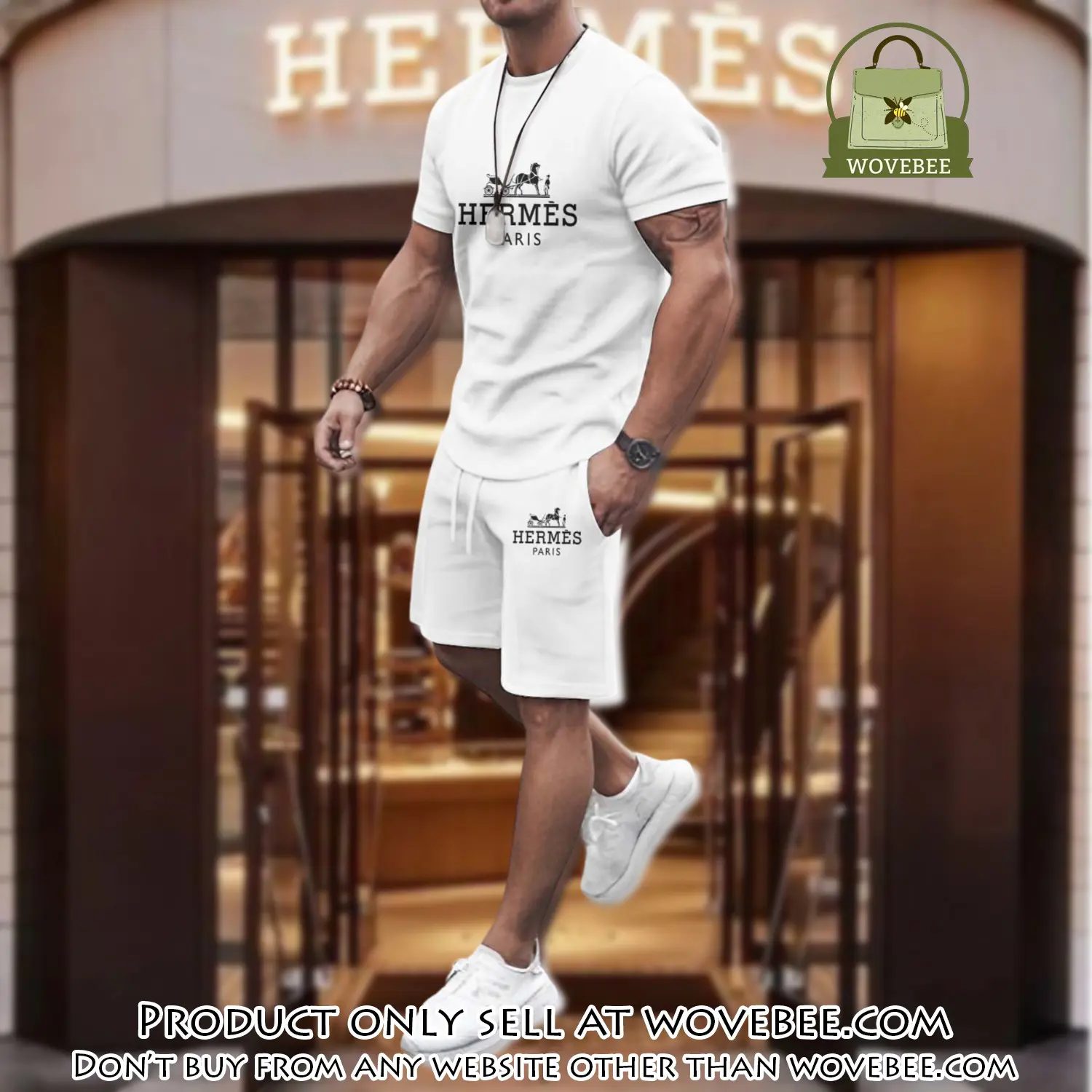 Hermes combo unisex tshirt & short limited luxury outfit cts1109 wvb0317243